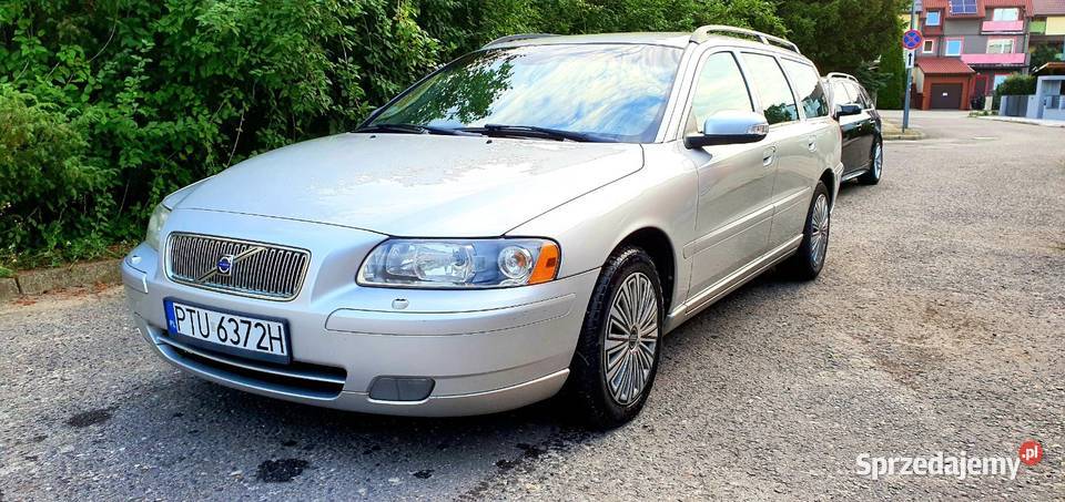 Volvo V70 II 24 163 2008r Automat Grzane Fotele elektrochrom. lusterka boczne