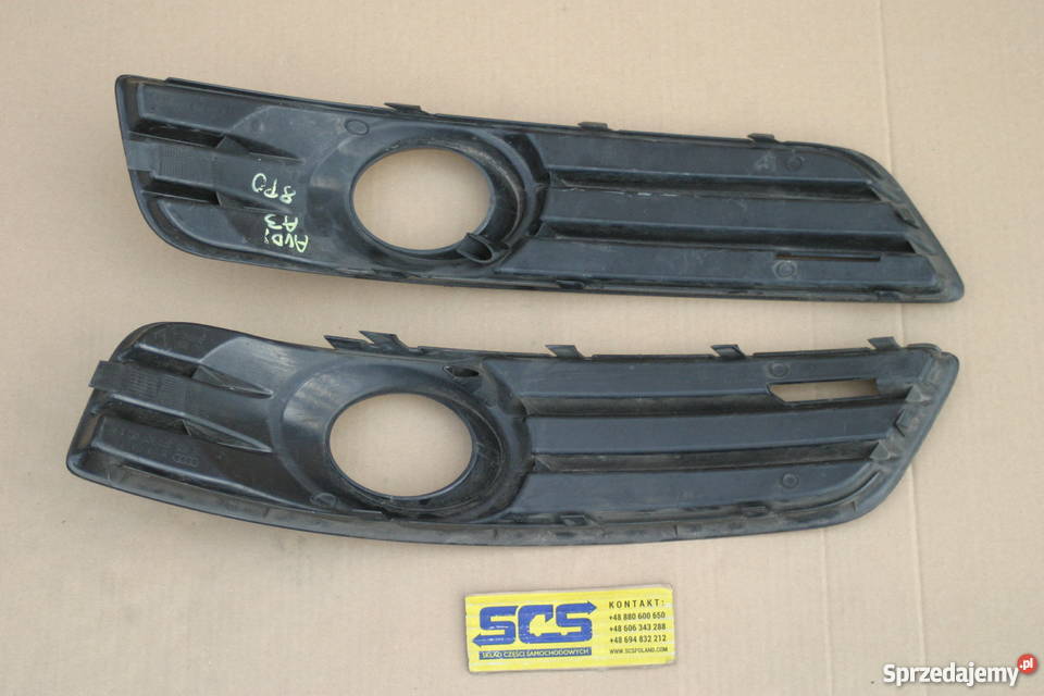 AUDI A3 8P0 LIFT KRATKA ZDERZAKA PRZÓD PRZEDNIA osobowe lubuskie Bieleń