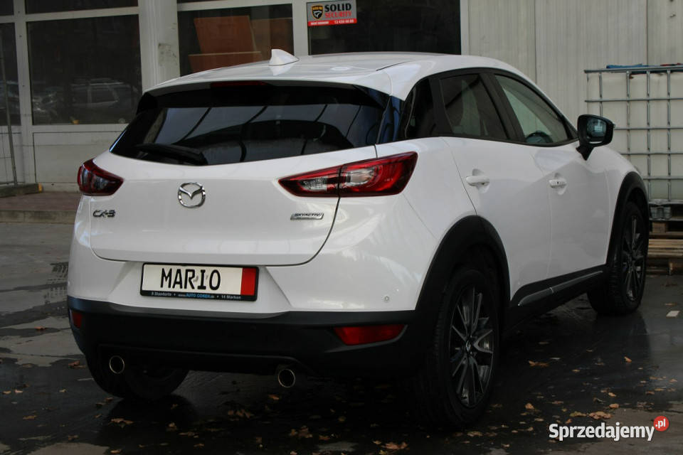 Mazda CX3 EXCLUSIVELINEOrglakierSerwis do Rok produkcji 2016 Gliwice