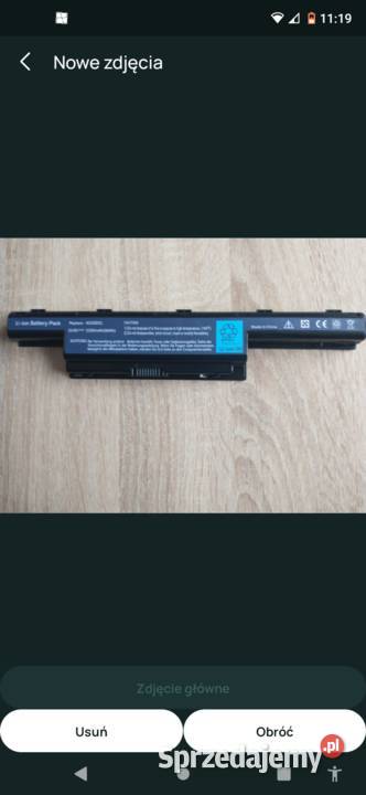 Bateria do laptopa Acer aspire Gorlice