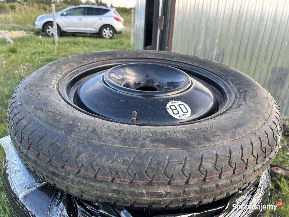 KOŁO DOJAZDOWE ZAPASOWE FELGA OPONA NISSAN Koła dojazdowe podlaskie Białystok