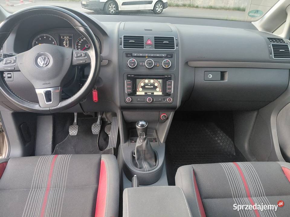 VW TOURAN 2012r 14 16V 140 Przeb204 Navi Jelenia Góra