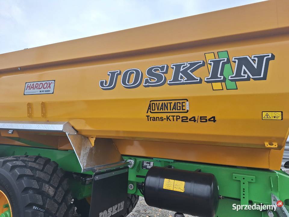 Przyczepa budowlana Joskin TransKTP 2454 świętokrzyskie Lipnik