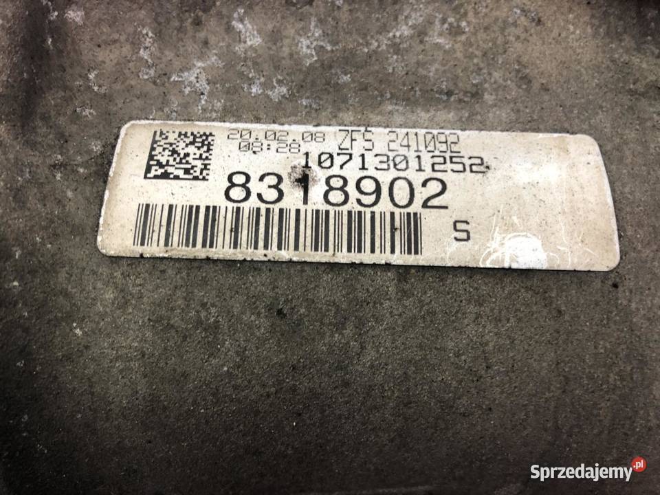 SKRZYNIA BIEGÓW ZFS 1071301252 VW PHAETON 30TDI