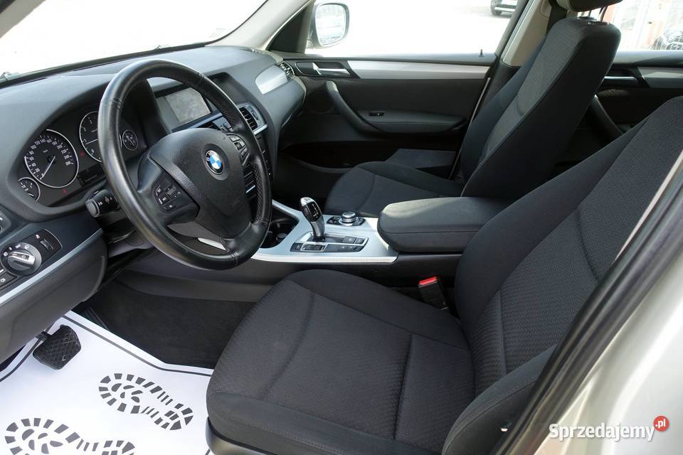 BMW X3 20d 184 xDrive 4x4 Automat Niski przebieg Rok produkcji 2010 Buczkowice