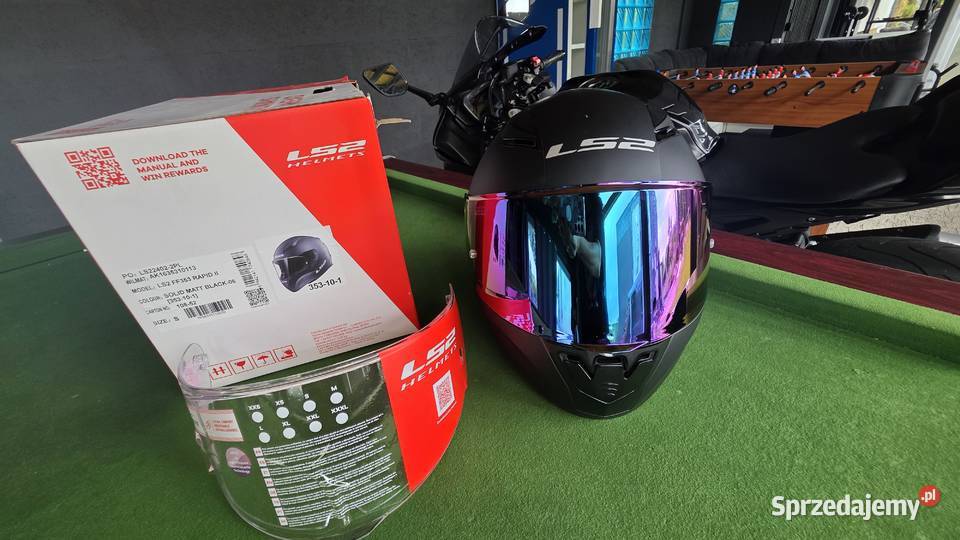Kask motocyklowy ls2 S Rydułtowy sprzedam