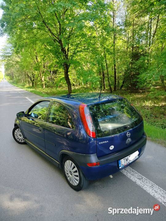 Opel Corsa C 10B 58 Klima Ładny Zarejestrowany Tomaszów Lubelski
