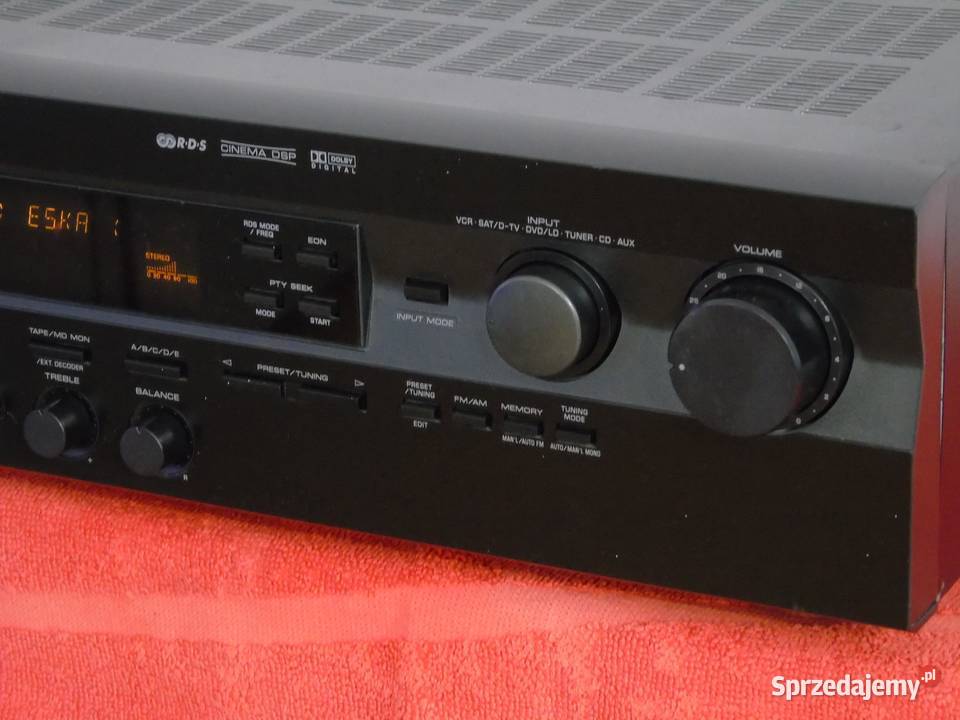 Amplituner Yamaha RXV396 RDS mocny i sprawny podkarpackie Jasło