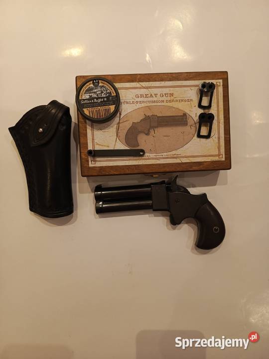 Derringer 45 lufa 3 Great Gun czarnoprochowy Warszawa sprzedam