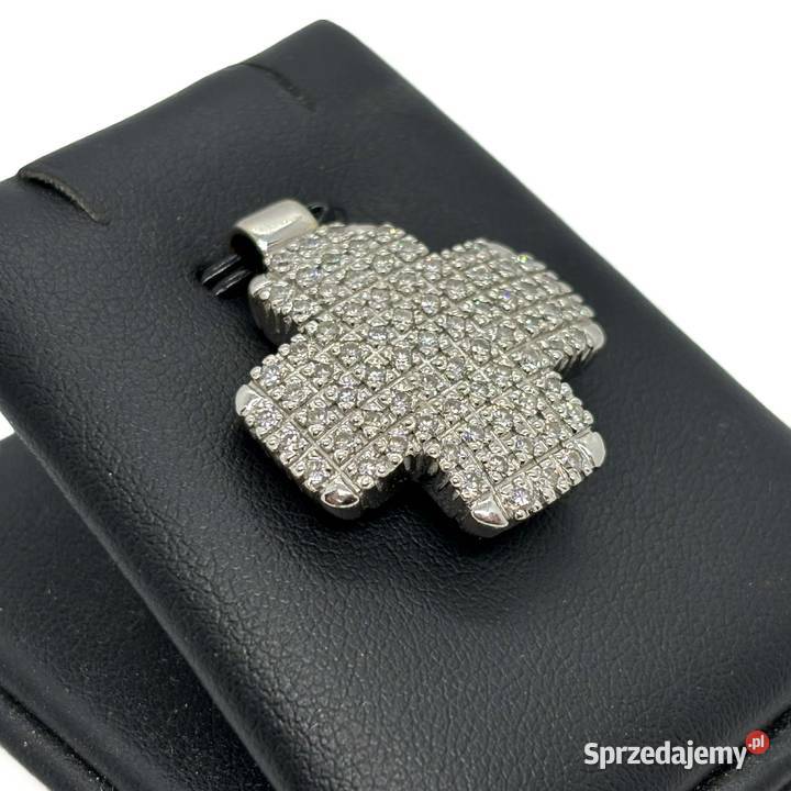 Złota Zawieszka Próby 750 1032g 77 Diamentów warmińsko-mazurskie Elbląg