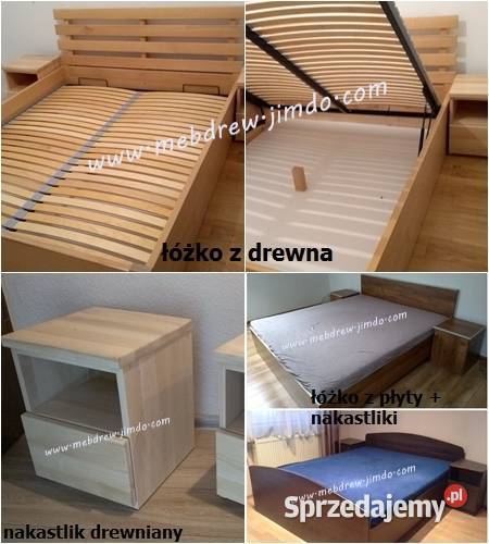 Szafy łóżka meble kuchenne regały stolarz małopolskie Tokarnia