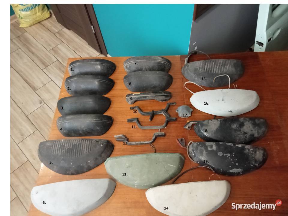 Rączki do boczków drzwiowych WV Garbus Niedrzwica Duża