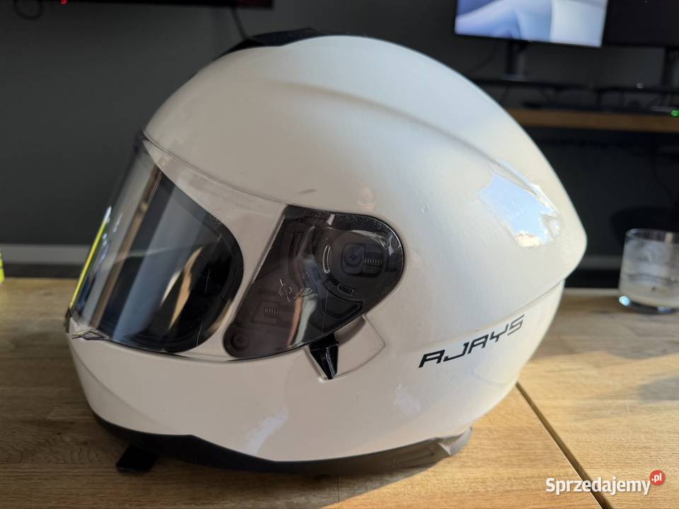 Kask motocyklowy RHINO Racer White YHFF967 S Warszawa