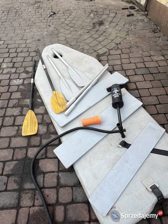 Ponton bestway z silnikiem elektrycznym Sporty wodne Mysłowice sprzedam