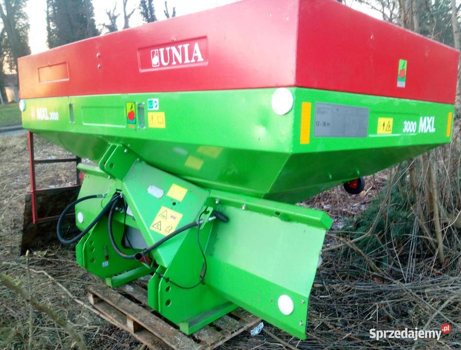 Rozsiewacz UNIA BRZEG MXL 3000 KOMPUTER N041 MS Oborniki Śląskie
