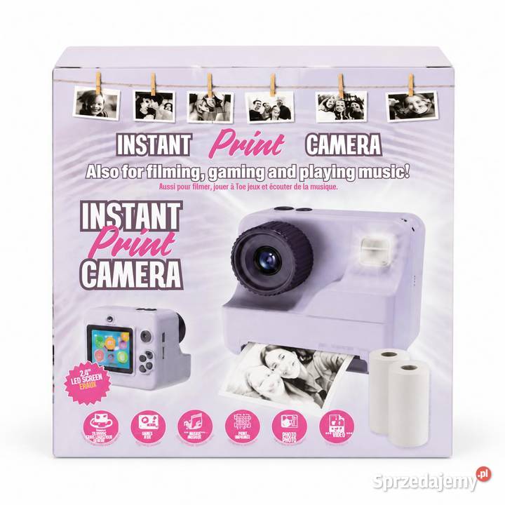 Aparat dzieci zdjecia ręki Camera fioletowy 2 Zielona Góra