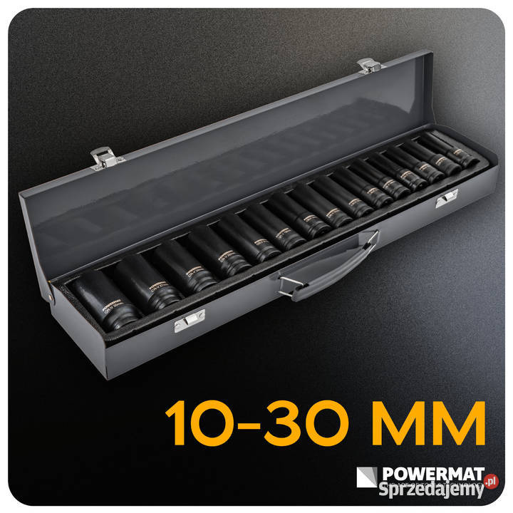 zestaw nasadek udarowych do kluczy 1030mm hex 15 śląskie