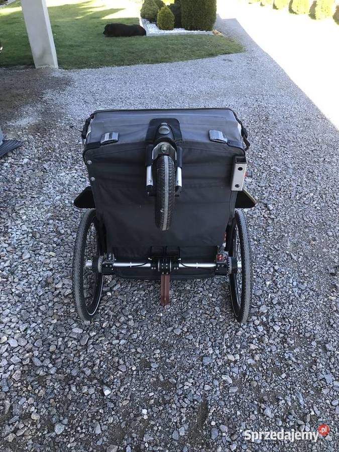Przyczepka rowerowa Qeridoo Spotrex1 z hamakiem Pozostałe Kranów sprzedam