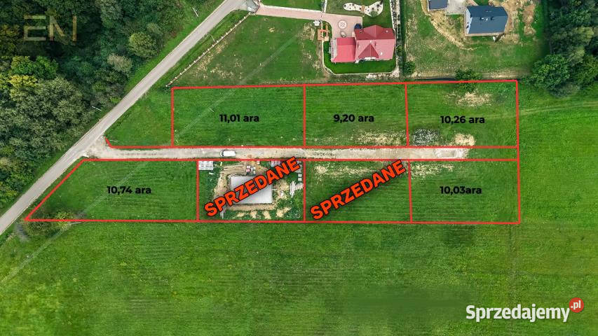 Działka na sprzedaż Straszydle 1100m2