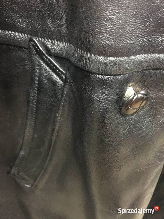 PŁASZCZ MĘSKI SKÓRA STARY JUGOSŁAWIA Grodków