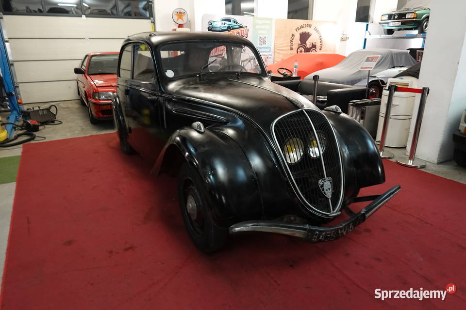 Peugeot 202 1938 r Oryginalny Stan Sprawny Pali 1km Zgierz