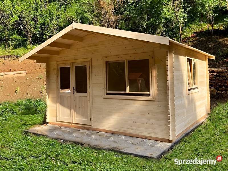 DOMEK Z BALI VENTA 5x5 ŚWIERK 44mm LETNISKOWY śląskie