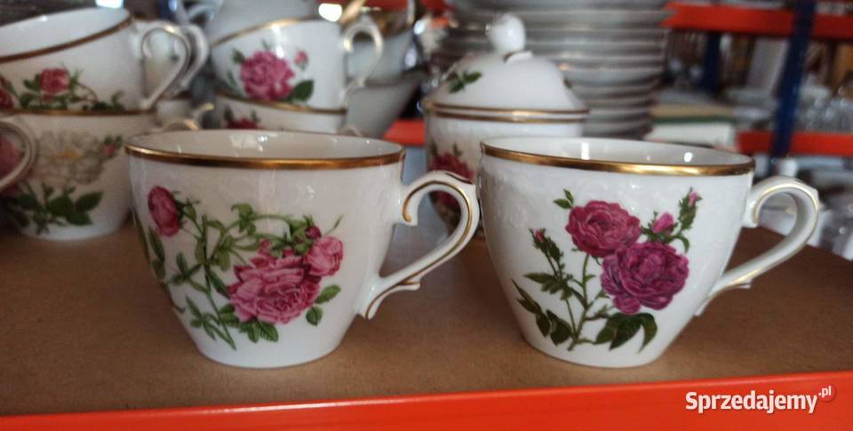 Filiżanka z różami Ażur Gdańsk