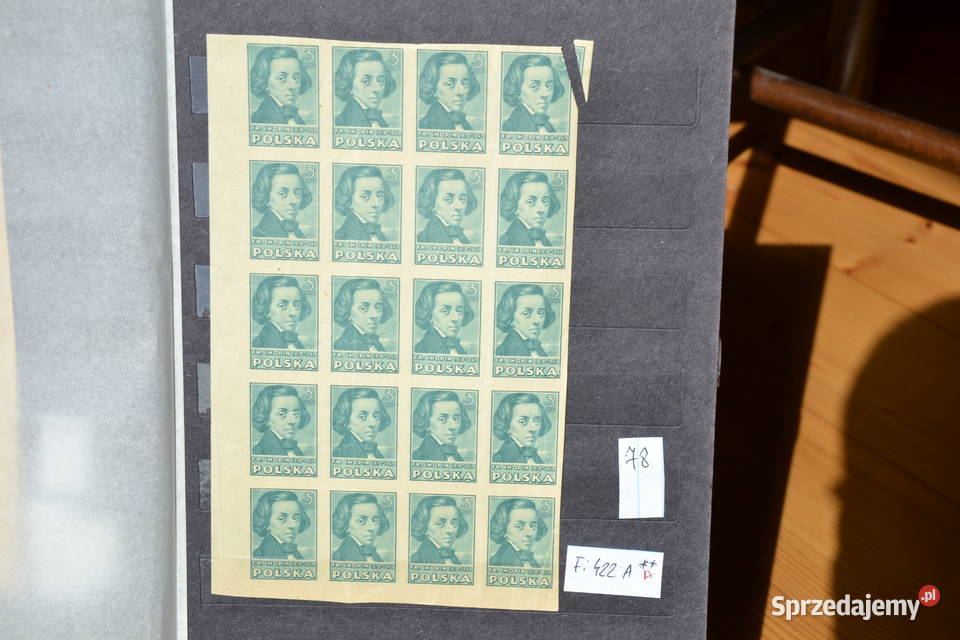 Znaczki Polska Fi 422 A Cięte Sobótka