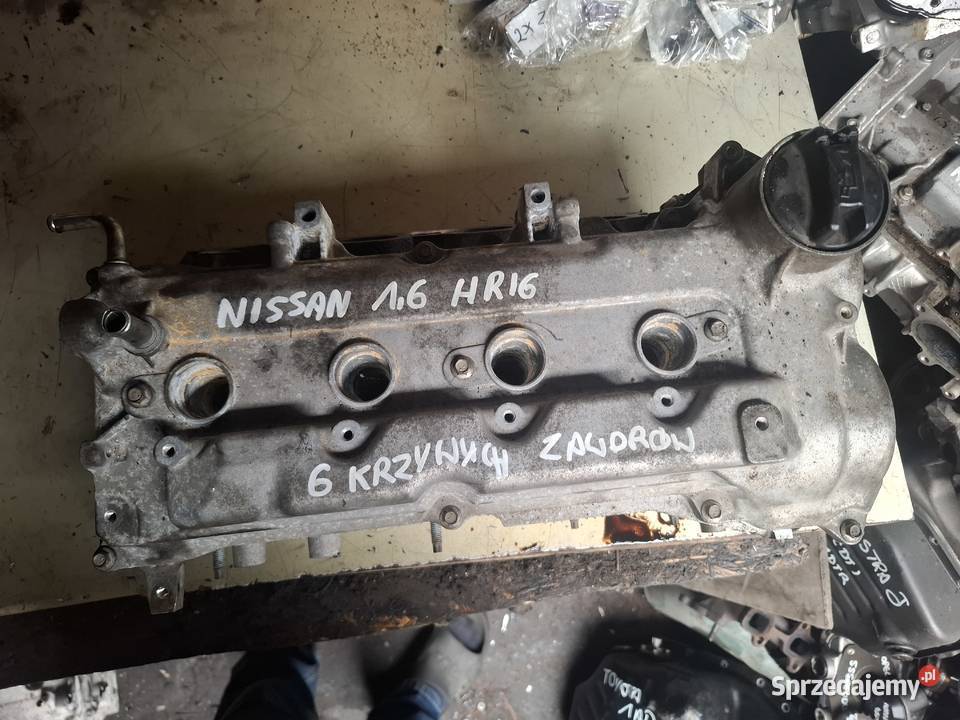 NISSAN JUKE 16 HR16 głowica kompletna krzywe Głowice cylindrów świętokrzyskie Kielce