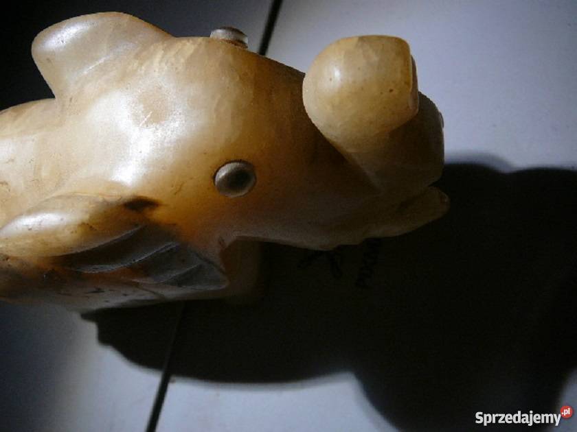 słonie z kamienia onyksu 4 inny kolor Dekoracje i ozdoby Wrocław