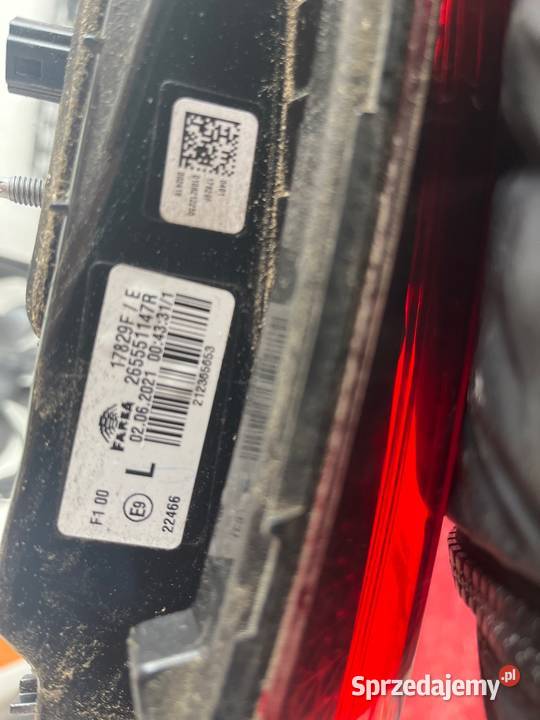 Lampy tył klapa clio V Oświetlenie wielkopolskie Ostrów Wielkopolski sprzedam