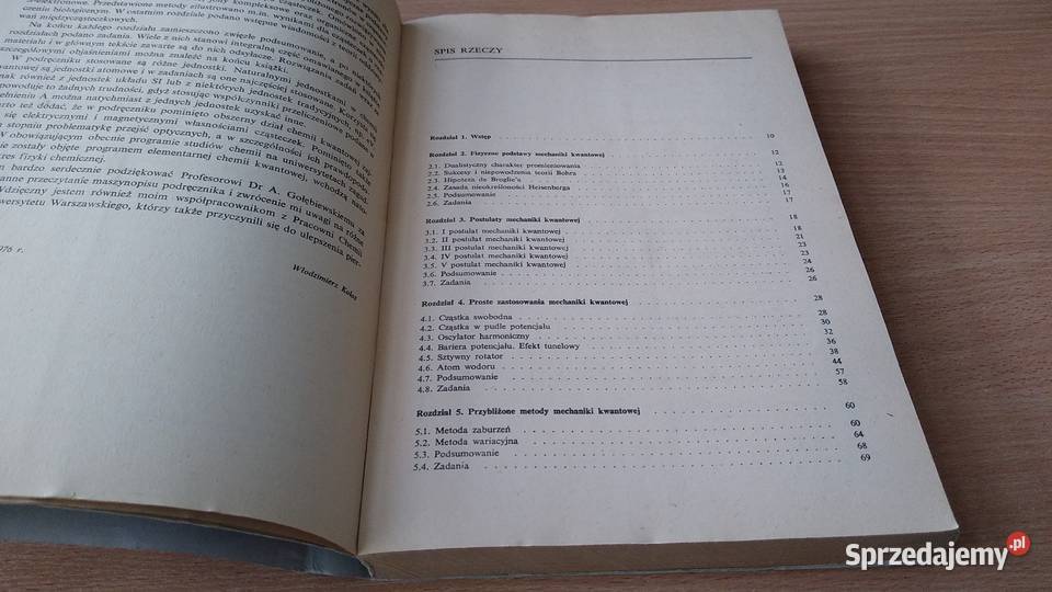 Chemia kwantowa Włodzimierz Kołos Biblioteka fizyka, astronomia