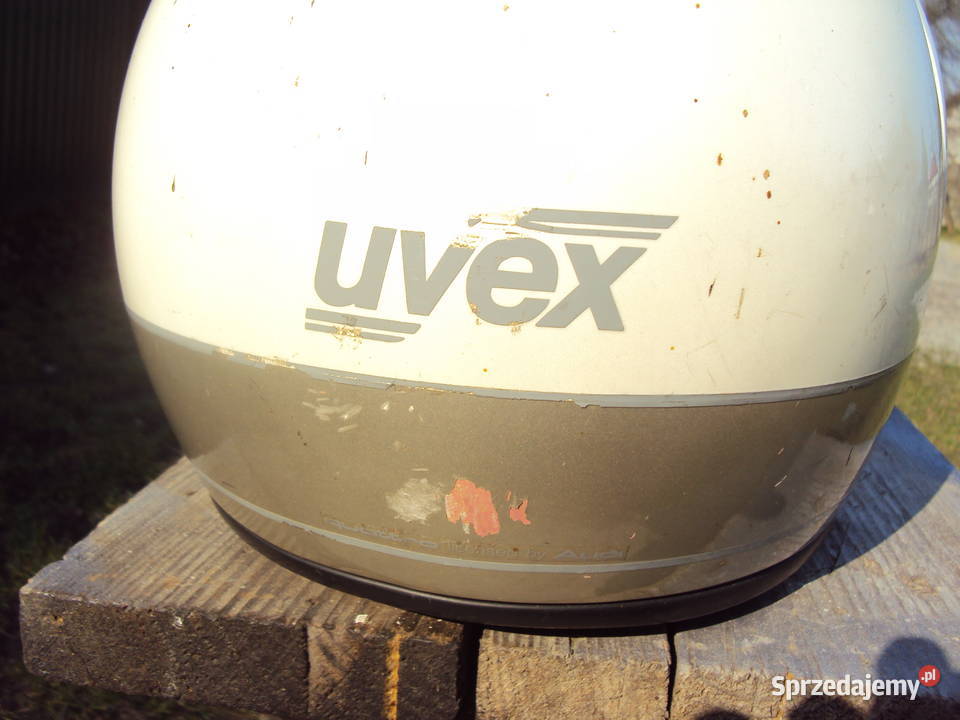 Kask motocyklowy samochodowy rajdowy Uvex Dębica