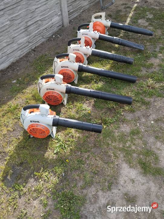 Dmuchawy spalinowe Stihl BR 600BR 550BR500 lubelskie Gościeradów Ukazowy