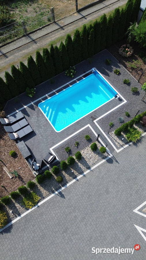 WYPRZEDAŻ Basen ogrodowy z laminatu wkopywany Baseny Gliwice