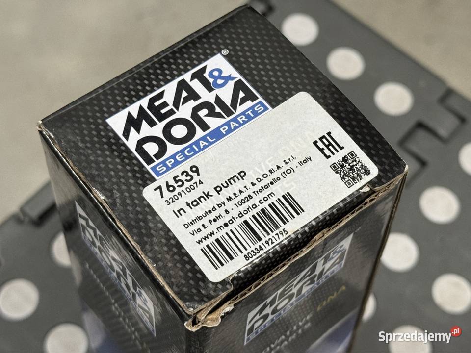 MEAT DORIA Elektryczna pompa paliwa MD76539 Opel osobowe