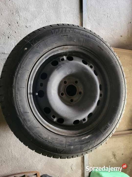 Opony zimowe komplet używane z felgami Samochodowe śląskie Mstów