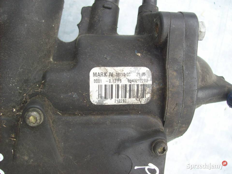 Peugeot 206 20 HDI Obudowa termostatu 9643212280 Mińsk Mazowiecki