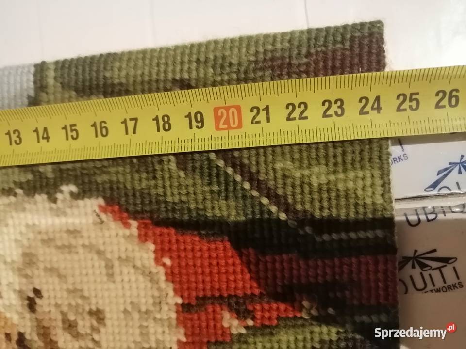 stary obraz haftowany Legnica sprzedam