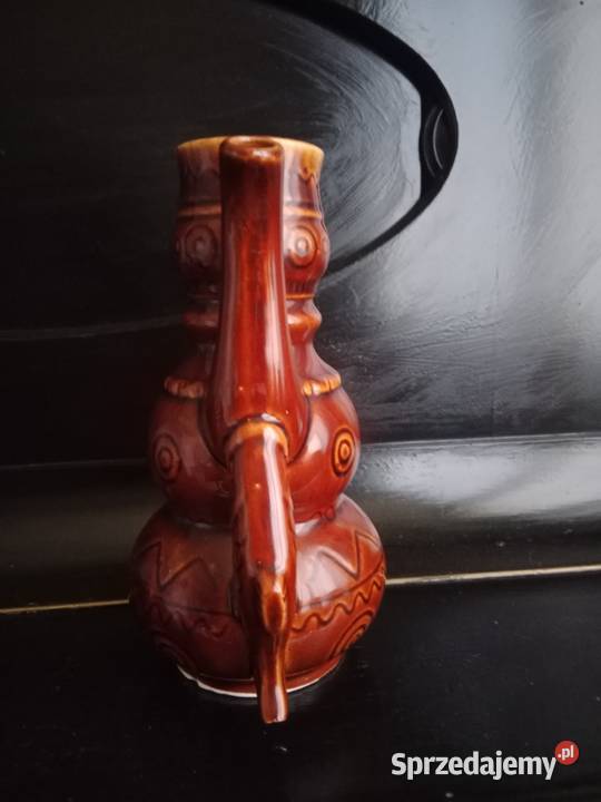 Piękny Zestaw Ceramiczny Ryby Karafka 6 kubków Ruda Śląska sprzedam