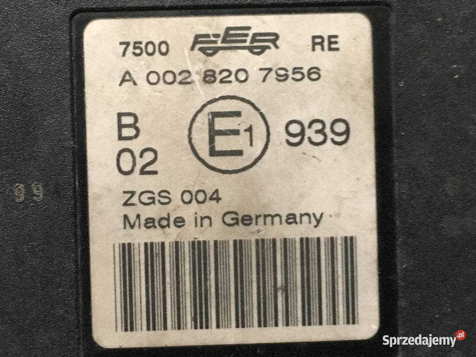 Halogen Actros MP1 0028207956 Prawy Oryginał Maszewo