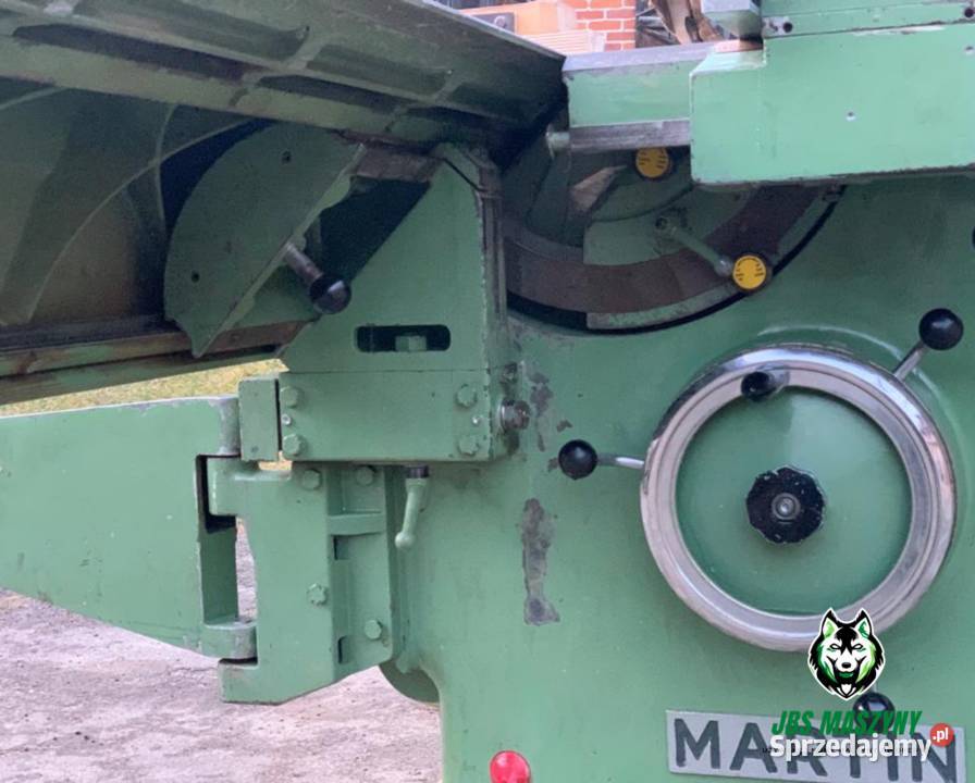 Piła formatowa MARTIN T75V z podcinakiem i lubelskie Modliborzyce