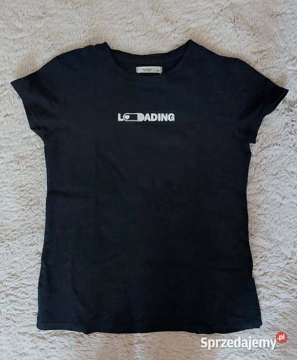 Czarny tshirt Reserved Gdynia sprzedam