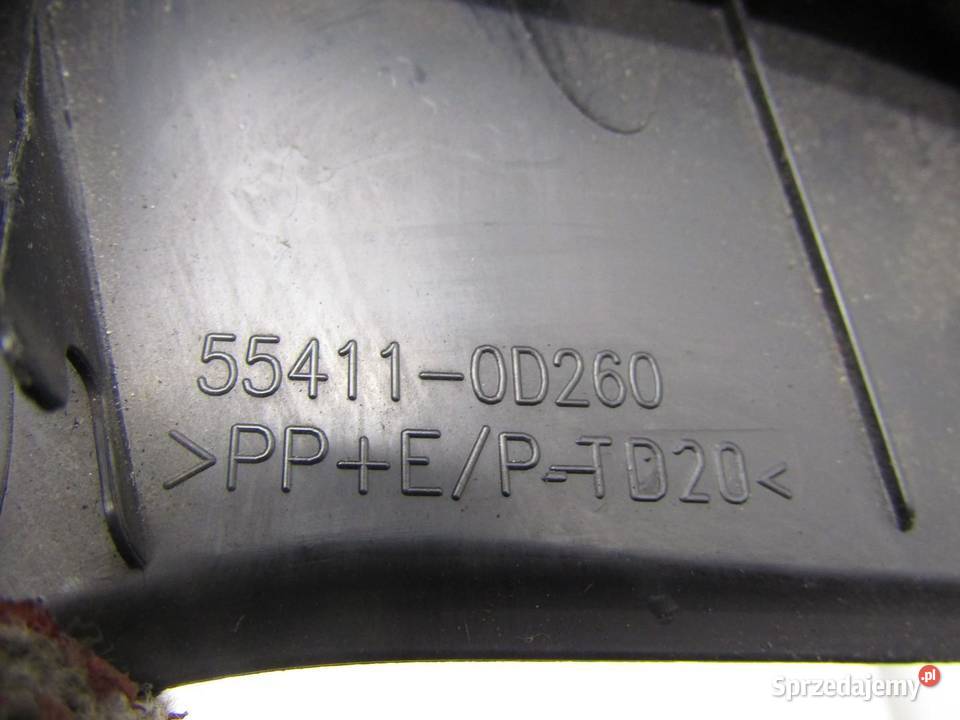 OSŁONA OBUDOWA LICZNIKA ZEGARÓW TOYOTA YARIS III osobowe