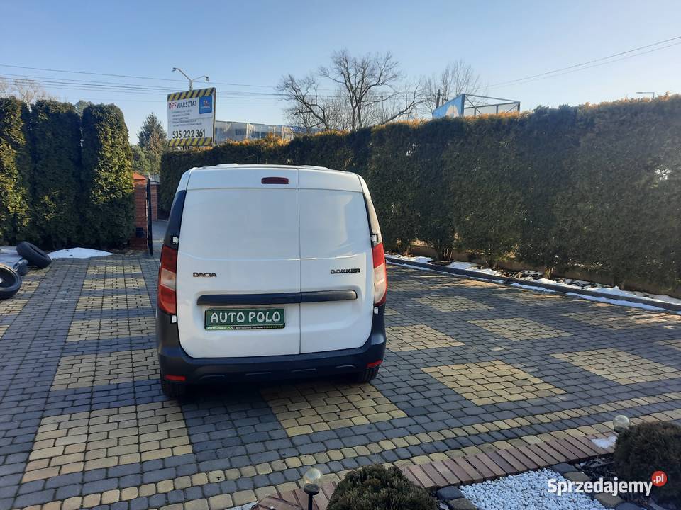 DACIA DOKKER 16 GAZ 2017 r benzyna+LPG sprzedam