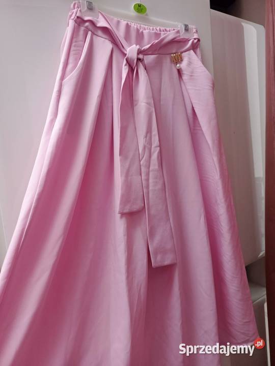 Spódnica L różowa długa Katowice sprzedam