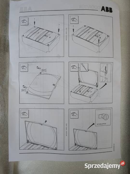 ABB 799123 Drzwi pełne do szafy skrzynki Warszawa