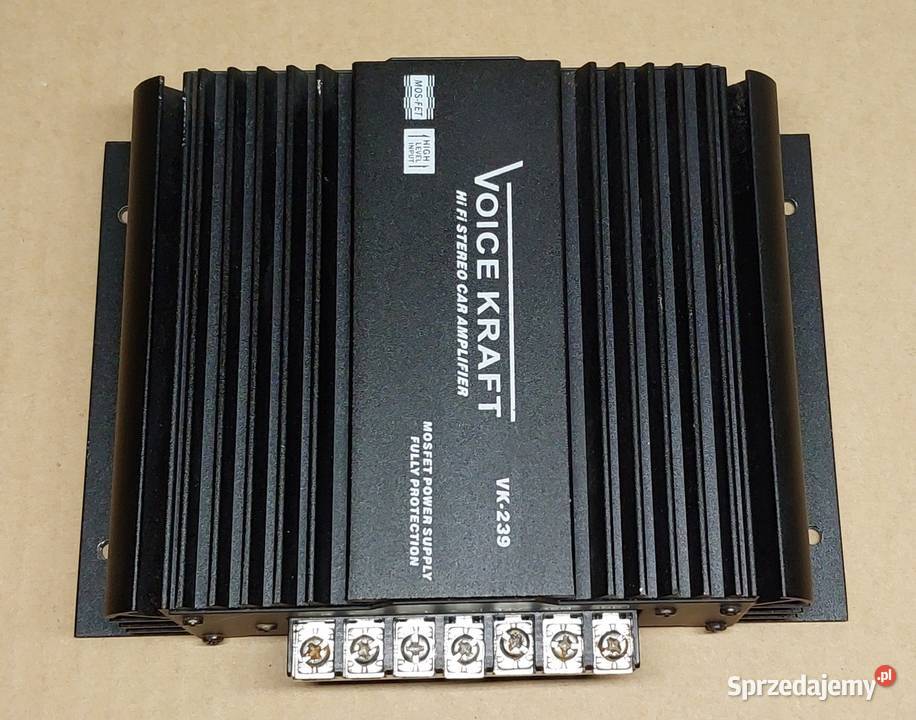 WZMACNIACZ SAMOCHODOWY VOICE KRAFT VK239 Mielęcin