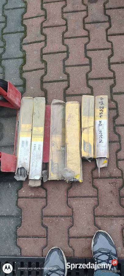 Elektrody esab 5 i 4mm Pozostałe Chełm sprzedam