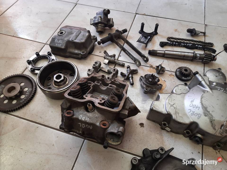 Suzuki burgman 400 silnik k415 części k1 wał